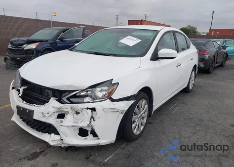 2017 Nissan Sentra Sv из США, поврежденный, VIN 3N1AB7AP4HY361464